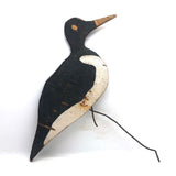 Old Painted Wooden Field Decoy (with Lots of Shot Marks)