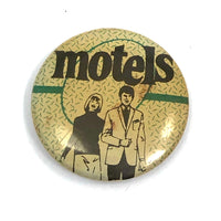 Vintage Early 80s New Wave Band Pinback Buttons - Sold Individually