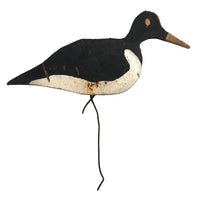 Old Painted Wooden Field Decoy (with Lots of Shot Marks)