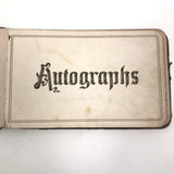 Louisa Popeney, Pennsylvania Antique 1880s Signed Autograph Book