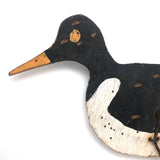 Old Painted Wooden Field Decoy (with Lots of Shot Marks)