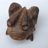 C.M. Copeland Carved Wood Frog