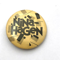 Vintage Early 80s New Wave Band Pinback Buttons - Sold Individually