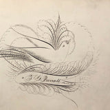 Louisa Popeney, Pennsylvania Antique 1880s Signed Autograph Book