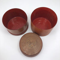 Early 20th Century Large Burmese Lacquer Kun-It Betel Box