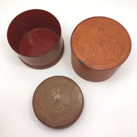 Early 20th Century Large Burmese Lacquer Kun-It Betel Box