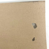 Mixed Media Antique Folk Art Sandpaper Painting of Gentleman