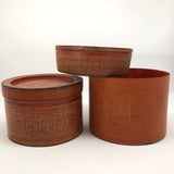 Early 20th Century Large Burmese Lacquer Kun-It Betel Box