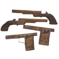 Old Folk Art Toy Guns - SOLD INDIVIDUALLY