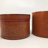 Early 20th Century Large Burmese Lacquer Kun-It Betel Box