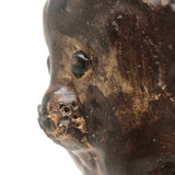 Fabulous Large, Very Heavy, Clay Cat Sculpture (Doorstop?)