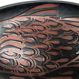 Andersen Studio Pottery Fish Platter in Black and Brown