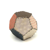 Fabulous Antique Dodecagon Fabric over Board Pin Cushion