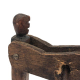 Wonderful Old Carved Balancing Man