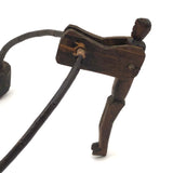 Wonderful Old Carved Balancing Man