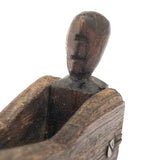 Wonderful Old Carved Balancing Man