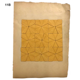 More Antique Schoolgirl  Cut, Woven and Punched Paper Works - Sold Individually