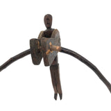 Wonderful Old Carved Balancing Man