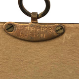 Ethereal Early Framed Silhouette Portrait Photograph of Older Woman