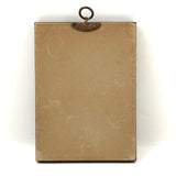 Ethereal Early Framed Silhouette Portrait Photograph of Older Woman