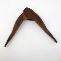 Woman-Shaped Vintage Wooden Nutcracker