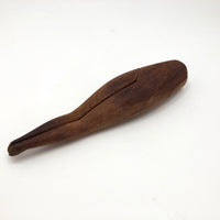Woman-Shaped Vintage Wooden Nutcracker