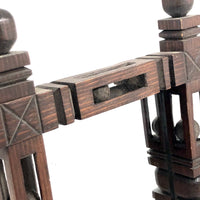 Fantastic Whimsy Dressing Mirror with Nine Balls in Cages!