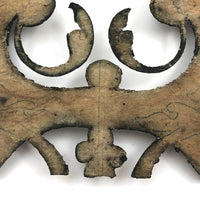 Antique Asian Metal Double Headed Ornament Fragment