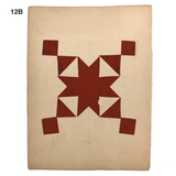 More Antique Schoolgirl  Cut, Woven and Punched Paper Works - Sold Individually