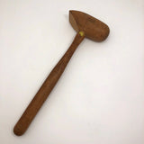 Old Wooden Bossing Mallet or Hammer - Shorter Head