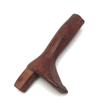 Curious Old Carved Wooden Leg