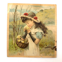 Good For 5 Cents Antique Ink Drawing