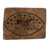 Super Special 19th C. Double Sided Happy New Year Cookie Print