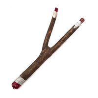 Whittled and Painted Toy Slingshot