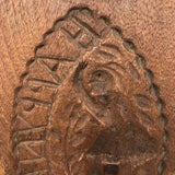 Super Special 19th C. Double Sided Happy New Year Cookie Print