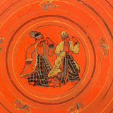 Beautiful Antique Burmese Lacquered Betel Box with Original Interior Trays