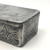 Mary's Antique Pewter Snuff Box