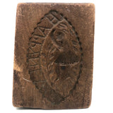 Super Special 19th C. Double Sided Happy New Year Cookie Print