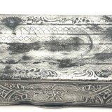 Mary's Antique Pewter Snuff Box