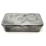 Mary's Antique Pewter Snuff Box