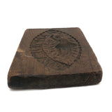 Super Special 19th C. Double Sided Happy New Year Cookie Print