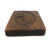 Super Special 19th C. Double Sided Happy New Year Cookie Print