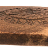 Super Special 19th C. Double Sided Happy New Year Cookie Print