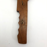 Wooden Key-Shaped Key Holder