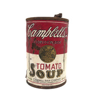 Rare, Very Early (1920s) Campbells Tomato Soup Can!