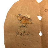 Very Charming Tiny Hand-drawn 'My Book of Birds'