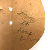 Very Charming Tiny Hand-drawn 'My Book of Birds'