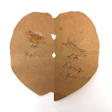 Very Charming Tiny Hand-drawn 'My Book of Birds'