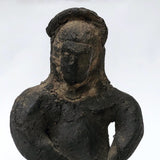Mexican Barro Negro Woman-Shaped Bell