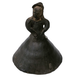Mexican Barro Negro Woman-Shaped Bell